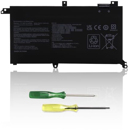 OPAHUTER B31N1732 Battery for ASUS VivoBook S430F S430FA S430FN S430UA S430UF X571G X571GD K571G K571GT F571G F571GT FX571GT RX571GT A571G NX571LH K430F K430U R430F V430F X430FA X430UN 11.52V 42Wh