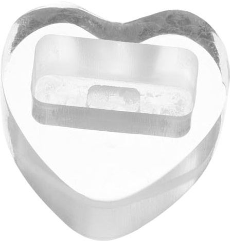 Generic Acryl Displayständer Für Kazoo Herzform Stabiler Für Kleine Kazoos Dekorativ Und Platzsparend Für Ausstellungen Und Präsentationen