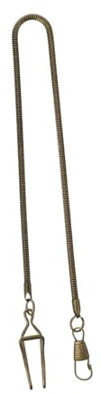 VALICLUD Cadena de Reloj de Bolsillo Cadena Retro Multifuncional Vintage de Metal Diseño de Cierre de Langosta de 37 CM para Uso Casual y Formal
