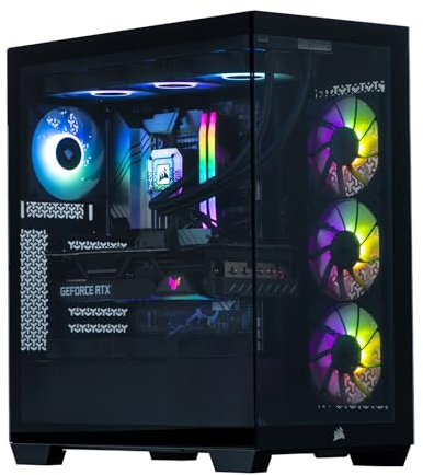 Veno Scorp Gaming PC - Intel Core Ultra 9-285k Nvidia Geforce RTX 5090 32GB Graphics Card - 32GB 6000Mhz DDR5 Ram - 1TB Gen 4 NVMe - 1000W Gold Rated PSU - Wi - Fi - Corsair 3500X ARGB Black