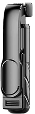 Perche à selfie trépied avec lumière Bluetooth compatible télécommande trépied extensible pour téléphone vidéo en aluminium réglable perche à selfie