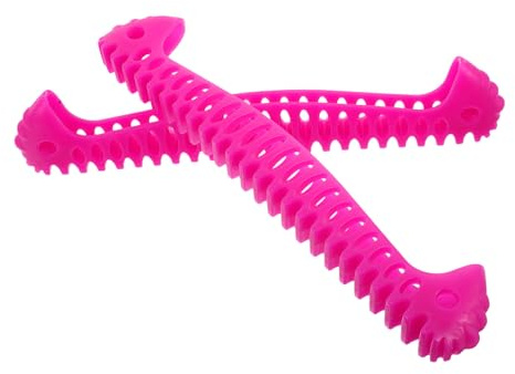 PAMINGONO 2 Pièces Protections Patins Glace Élastiques Couvre-Lames Extensibles pour Patins à Glace Protection Fiable pour Patinage Artistique Et Hockey Adaptés Garçon Fille Et Adultes