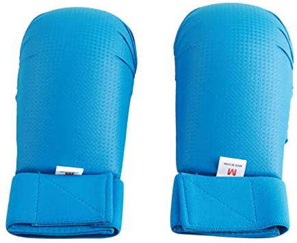 Boxing Gloves Karate Hand Protector with Thumb Guard, Martial Arts Training Gloves, Thickened EVA Padding and PU Surface for Sparring and Sports (M)