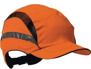 Anstoßkappe First Base 3 Classic Hi-Vis 52-65cm orange Mikrofaser EN812:A1 EN471