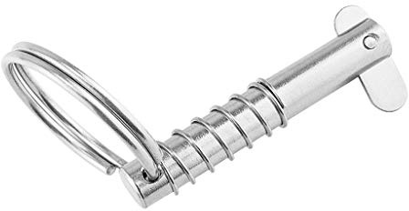 B Baosity Steckbolzen Kugelsicherung Boot Bimini Top Deck Scharnier Beschläge Marine aus Edelstahl, 8x51mm