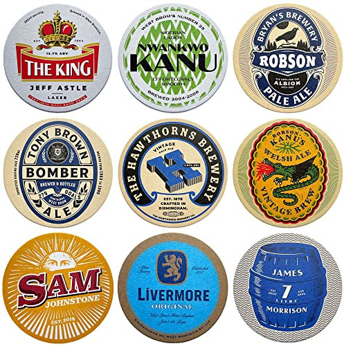 West Brom Beer Mats x9