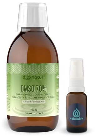 DIOXNATUR ® DMSO 70% 250 ml Glasflasche mit Dosierverschluss, Dimethylsulfoxid