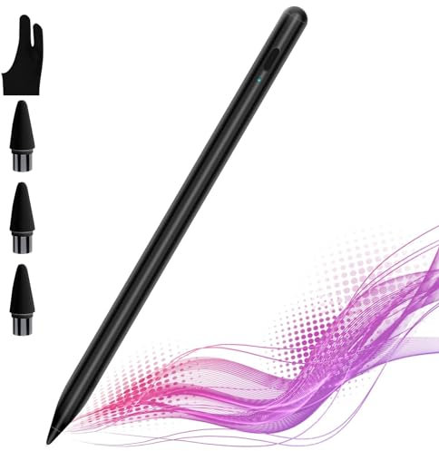Stylet Tablette pour Ipad Iphone Samsung Xiaomi Android Chromebook Huawei Lenovo, Stylet Tactile Fast Charge pour TéLéPhones Smartphone Ecran, Attraction MagnéTique Stylo Tactile
