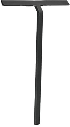Zone Denmark Rim Duschabzieher mit Halter, 52 x 30 cm, Schwarz