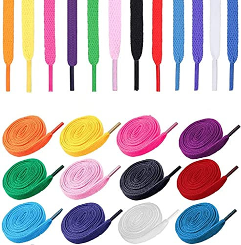 Toulifly Platta skosnören, skosnören för platta sneakers, reservdelar för atletiska sportsnören, snören, ersättningssnören för sneakers