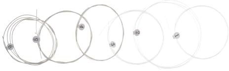 12 Stück Saiten Gitarrensaitensatz E-gitarre Gitarrenzubehör Gitarreninstrument Zubehör Für Akustikgitarren Zubehör Für Musikinstrumente Stahlsaite Ballade Nylon