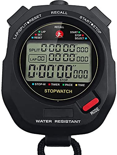 Cronómetro Temporizador Entrenamiento Deportes Profesional Juego Dedicado Fitness Temporizador Deportes Running Reloj