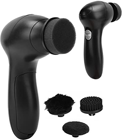 Shoe Shine Kit, Electric Polisher High Performance Motor With Extra Replacement Brush Wide Usage Range for Sofa for Bags for Shoes