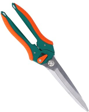 Podadora Tijeras de Podar Manuales de Acero Inoxidable con Cuchilla Larga para Jardín y Plantas