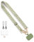 CHUQING Handykette Universal Grün Handyband zum Umhängen Einstellbar Crossbody Strap Phone Lanyard Handy Band für Handyhülle Verstellbar Schlüsselband