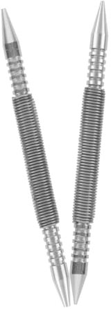 AUTSUPPL 2stücke Doppelkopf- Set Mit Splinttreiber-werkzeug Für Holz Metall Und Federnagel-set Und Nageltreiber Für Präzisionsarbeiten