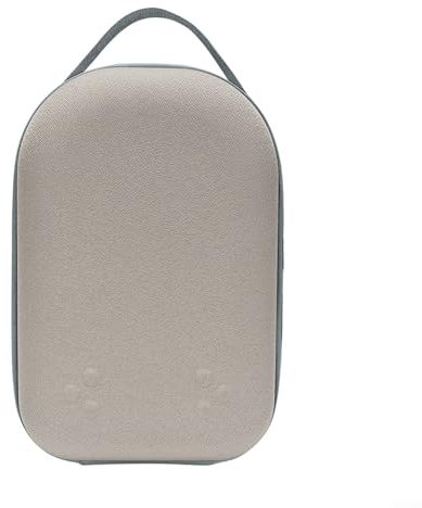 ZYNCUE Funda de transporte para Meta para Quest 3S, funda protectora portátil de almacenamiento de gafas de realidad virtual, bolsa de almacenamiento de mayor capacidad para viajes (gris), Gray