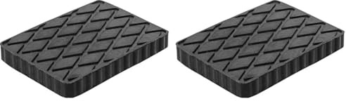 BGS Gummiauflage für Hebebühnen | 160 x 120 x 20 mm | Packung mit 2