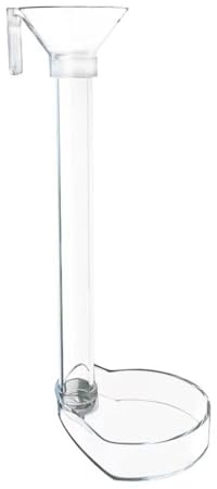 xbiez Aquarium-Futternapf für Aquarium, mit transparentem Rahmen, für Garnelen, Acryl, Garnelen und Schnecken