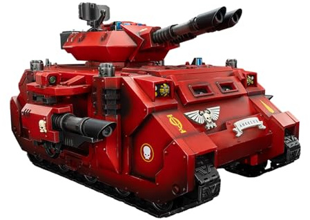 GWTCTOY JoyToy GW Originallizenz 1:18 Actionfigur, Blood Angels Predator Annihilator with Twin Lascannons, 26CM hoch