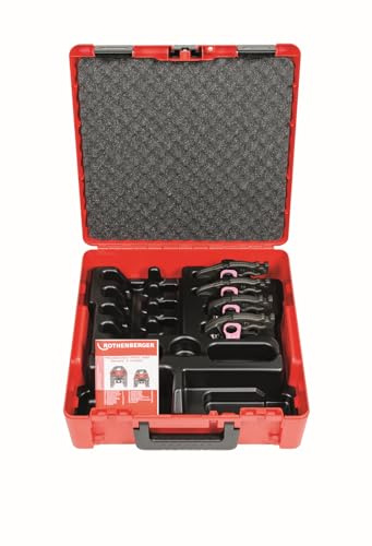 ROTHENBERGER Pressbackenset Compact >B< MaxiPro 1/4-5/8 | 1000003580 | Die präzise Pressbacke zum systemkonformen Verpressen von >B< MaxiPro® Fittings bei kältetechnische Anlagen