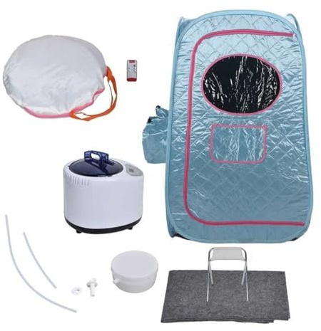 Kit de sauna à domicile, Les kits de Sauna portables 2.5-2,68 l 1000W perdent du poids, Machine de détox, cabine de Sauna pliante for la préservation de la santé