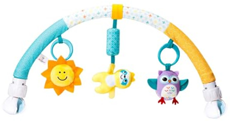 Luwecf Kinderwagen Spielbogen Autositz Spielzeug Aktivitätsspirale Rasselbogen Und Greifling Set Zur Förderung Der Motorik für Und Kinderwagen, Faultier