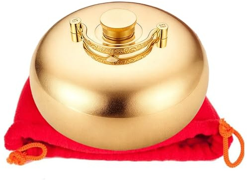 Mini Warmflasche, Wärmflasche Aus Messing Mit Weichem Bezug, 0.5L/1L Handwärmer Für Kinder, Männer, Frauen, 2L/3L Hot Water Bottle(Brass (Smooth),XXL)