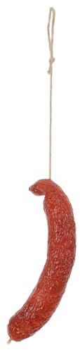 Realistische Künstliche Wurst aus Kunststoff Lebensmittelrequisite | Sausage für Fotografie und Restaurant Displays, Portable Hygiene, Lebensechte Textur