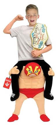 Morph MCKPBWR Ringer Huckepack kostym, unisex, en storlek för barn