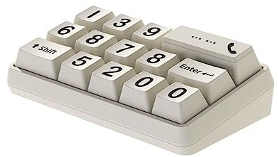 Asudaro Creative Keypad Temporäre Parkkarte, 108 Mm X 68 Mm X 34 Mm Temporäre Parkplatte Digitale Telefonnummern Karte Auto Temporäre Parkkarte Selbstklebende Temporäre Parkkarte Beige