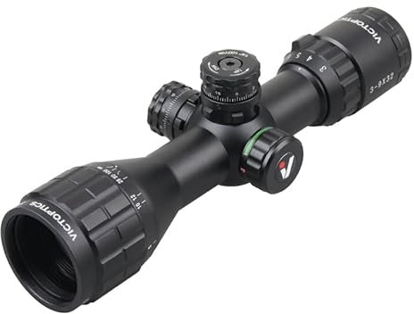 Vector VictOptics Cerato C3 Ultra Compact 3-9x32 SFP Mildot AO (2,7 m) Zielfernrohr + kostenlose Weaver Scope Ringe