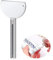 NestNook Extracteur de tube de dentifrice - Rouleau à tube en acier inoxydable - Presse-tube en métal - Support de siège de dentifrice (argenté, 1 pièce)