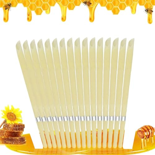Kit per la rimozione del cerume con 16 candele per la pulizia delle orecchie, utile per eliminare il cerume - Comodo da usare (naturale)
