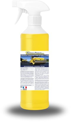 MATPRO Dégoudronnant dissolvant bitume et cambouis 500 ml Jaune clair