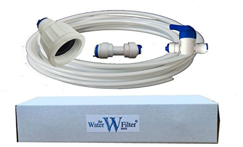 Kit de conexión de filtro de agua para frigorífico congelador tipo americano, con racor conector BSP de 3/4 para conexión de agua fría