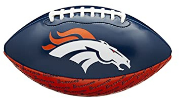 Wilson amerikansk fotboll MINI NFL TEAM PEEWEE, barnstorlek, blandat läder