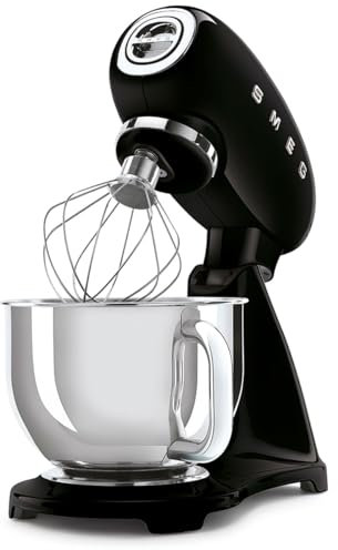 Smeg Mixeur sur pied noir rétro années 50