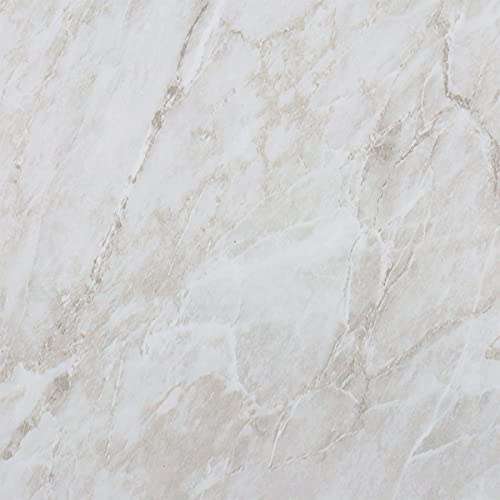 Livelynine 32-Pack Peel and Stick Floor Tile Marble Look Vinyl Flooring Stick on Floor Tiles for Bathroom Kitchen Basement Bedroom Waterproof Laminate Flooring Tile Linoleum Flooring Sheet 12X12 Inch