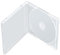Progo Bruchsichere PP-Jewel Case, 10,4 mm Standard Single Disc Clear CD Jewel Case with Clear Tray, 10 Pieces Pack.