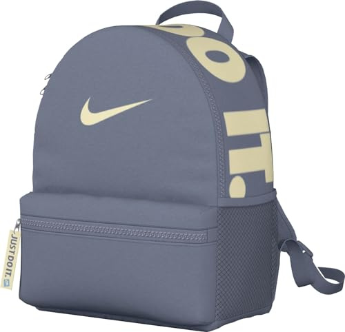 Nike Kinder Brasilia JDI Mini 11L Rucksäcke, Ashen Slate/Coconut Milk/Coconut Milk