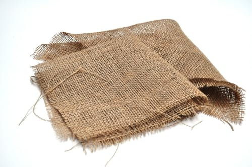 Paniers de plantes d'étang – Doublure en toile de jute – Pots marginaux aquatiques (3, doublure en toile de jute (carré de 45 cm)