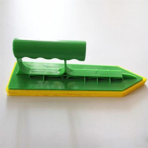 truelle à plâtrer truelle en acier inoxydable Truelle de pointage Tête de pointe Truelle de plâtre en plastique Truelle de peinture murale Truelle for plomberie Bois Maçon Outil GSB 23 cm Truelle de f