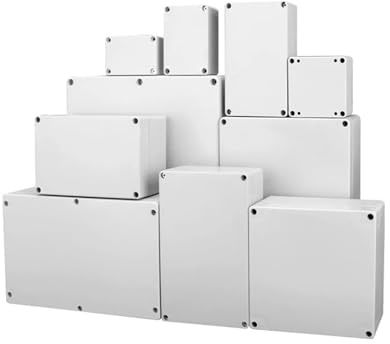 Boîte de dérivation Boîtier en ABS de type F Boîtier de jonction en plastique Boîtier de jonction for bouton d'alimentation extérieur IP67(200x120x56)