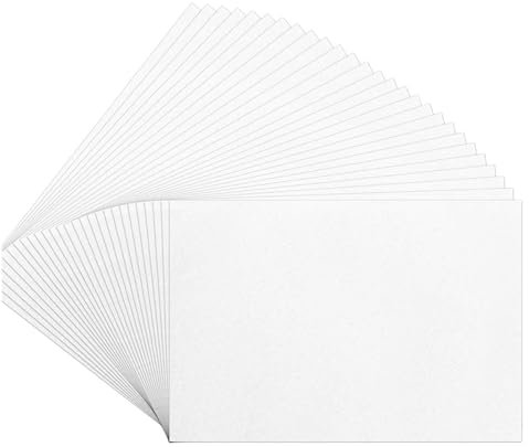 Pluuttiem 36 Stück Schrumpffolien Aus Kunststoff, Schrumpfpapier, Blanke Schrumpffolienblätter für Kinder, CreativeCraft