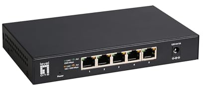 LevelOne GEU-0525 - Switch Ethernet a 5 porte non gestito 2,5 Gigabit