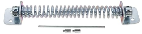Galvanised 8” 200mm Iron Gate Closure Spring Fully Automatic Adjustable Tension Ideal for – Barn Door, Garden Gate, Vinyl Gates Wooden Gates Garage Gates