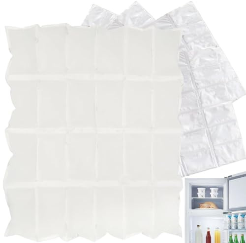 Juego de compresas frías - Bolsas de hielo bolsas de almuerzo para niños | Set | Congelador Frío Duración, Gel Pack Frío, Almohadillas frías Para Dolores, Camping, Enfriador, Escuela