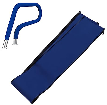 Pool Handrail Cover with Zipper, Adjustable Non Slip Railing Handle Sleeve Pool Handle Rail Cover for Swimming Pool Ladder (10ft)