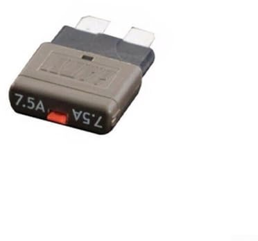Fusible à lame de disjoncteur 12 V 24 V 5-30 A réinitialisable de type ATC fin, protection thermique à réinitialisation automatique, convient pour les applications automobiles, bateaux, camping-cars